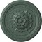 Ekena Millwork Palmetto Ceiling Medallion, Hand-Painted Cloud Burst, 11 1/2"OD x 1"P CM11PACBF - alternate 1